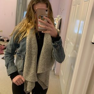 Jean Jacket with sweater attached